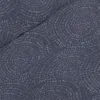 Walra Flanell Bettwäsche Winter Curves Blau 135x200 cm + Produktbild-Vorschau 4