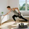 SPORTNOW Sada 3 kettlebellov, 2,2 kg, 4,5 kg, 6,8 kg, pre Náhľad obrázku produktu 8