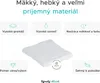 Uterák SOFT 50 x 100 cm svetlo sivý, 100% bavlna Náhľad obrázku produktu 3