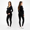 Be Mammy Lange Umstandsleggings aus Viskose BE-02 2er Pack Produktbild-Vorschau 2