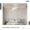 ZMH LED Deckenlampe Weiss Deckenleuchte 2 Flammig GU10 Produktbild-Vorschau 6