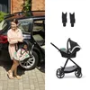 KINDERKRAFT Kočárek kombinovaný 3v1 Newly Sand beige + Mink Náhled obrázku produktu 5