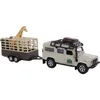 Kids Globe Landrover Defender mit Tieranhänger, Safari Anteprima dell’immagine prodotto 16