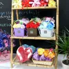Seifenblumenstrauß - Rote Rosen und Nelken Produktbild-Vorschau 11