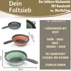 LS-LebenStil Flexibles Abtropfsieb Nudelsieb 36x19cm Produktbild-Vorschau 2