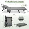 Sekey 193 x 70 cm Klappbares Feldbett Campingliege bis Produktbild-Vorschau 6