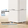 Mondeer Quadratischer Esstisch 80x80 cm, Platzsparender Produktbild-Vorschau 9