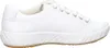 A side view of a white leather sneaker on a white background. Náhled obrázku produktu