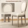 HOMCOM 2er Set Esszimmerstühle Küchenstuhl mit Produktbild-Vorschau 4