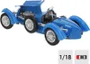 Bburago 1:18 Bugatti Type 59 Blu Anteprima dell’immagine prodotto 5