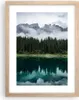 Gerahmtes Poster - Rahmen in heller Eiche - Landschaft Produktbild-Vorschau 1