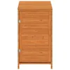 Capanno da Giardino Marrone 55x52x112cm Legno Massello di Anteprima dell’immagine prodotto 3