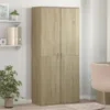 vidaXL Botník Sonoma dub 80x39x178 cm výrobek ze dřeva Náhled obrázku produktu 2