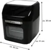 alpina Airfryer Oven 12L - Friteuse à air chaud 1800W - Voir les images du produit 16