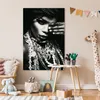 MuchoWow® Poster Frau - Schmuck - Ring - Make up - Schwarz Produktbild-Vorschau 7