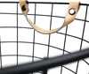 QUVIO Großer Aufbewahrungskorb aus Metall - Geflochtener Produktbild-Vorschau 2