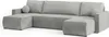 Masseno Ecksofa TESSUN mit Schlaffunktion U-Form, Sofa mit Produktbild-Vorschau 2