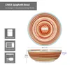 4er Set Linea gestreifte Spaghetti-Bowl Ø22,5cm 1,25L Produktbild-Vorschau 5