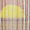 A close-up view of a beaded curtain made of bamboo segments. Anteprima dell’immagine prodotto