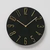 Schwarze Loft-Uhr TEMPO, Ø 30 cm Produktbild-Vorschau 6