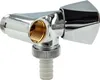 A close-up studio shot of a chrome-plated plumbing fitting. Produktbild-Vorschau