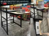 Waschmaschinenregal 74x65x111cm mit Auszug Schwarz Produktbild-Vorschau 7