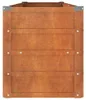 vidaXL Hochbeet Rostig 160x40x45 cm Cortenstahl Produktbild-Vorschau 4