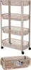 Mobilny wózek beżowy z 4 koszami 78,8x26x46,5cm Podgląd zdjęcia produktu 13