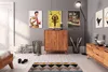 Kommode Gerg aus Kernbuche massiv 90x40x92 cm mit 2 Türen Produktbild-Vorschau 2