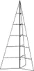 vidaXL Metall-Weihnachtsbaum für Dekorationen Schwarz 140 Produktbild-Vorschau 9