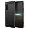 Hülle für Sony Xperia 5 IV Handyhülle Carbon Bumper Handy Produktbild-Vorschau 1
