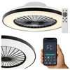 Plafon LED Lampa Sufitowa z Wentylatorem 55W 3000K-5000K z Podgląd zdjęcia produktu 1
