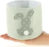 com-four® 3x Oster-Übertopf - Osternest mit Osterhase zum Produktbild-Vorschau 5