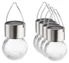 Solar-Hängelampe Glas/Edelstahl 5er Set Produktbild-Vorschau 5