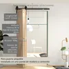 HOMCOM 4FT/122CM Faltschiebetürbeschläge Produktbild-Vorschau 3
