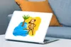 MuchoWow® Laptop Aufkleber Sticker Cover Affe - Strand - Produktbild-Vorschau 4