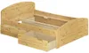 Funktionsbett Doppelbett Bettkasten 200x200 Holzbett Produktbild-Vorschau 1