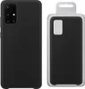 Silikonhülle Hülle für Samsung Galaxy A72 Schwarz Produktbild-Vorschau 1