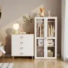 MODFU Commode Enfant - Meuble avec 4 Tiroirs et Poignées, Voir les images du produit 6
