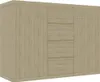vidaXL Příborník Sonoma Dub 88x30x65 cm výrobek ze dřeva Náhled obrázku produktu 2