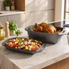 STONELINE® cocotte Gris 40x22 cm | avec couvercle Voir les images du produit 2