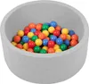 A light gray ball pit filled with colorful balls. Produktbild-Vorschau