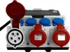 Baustromverteiler 2x16A 32A CEE 4x230V Mobilverteiler mit Produktbild-Vorschau 10