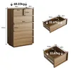 Kommode 6 Schubladen 80x127 cm – Kleiderschrank/Schrank in Produktbild-Vorschau 4