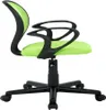 Bürostuhl Schreibtischstuhl Grün/Schwarz H-2408F/1408 Produktbild-Vorschau 2