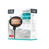 The image shows the packaging of a patio heater, with a picture of the heater and outdoor furniture on the front. Náhled obrázku produktu