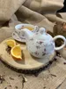 DUO FLORAL Tasse mit Teekanne SAFA New Bone China Porzellan Produktbild-Vorschau 5