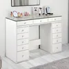 MENZZO Coiffeuse moderne avec 13 tiroirs et plateau en Voir les images du produit 4