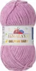 A ball of pink yarn with a label. Náhled obrázku produktu