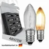 10x Stück E10 48V/3W Ersatzlampe für Schwibbogen, Produktbild-Vorschau 1